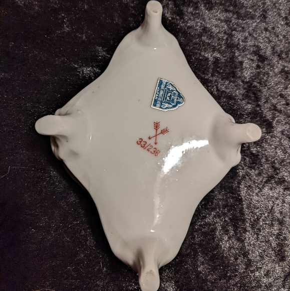 Vintage Arnart Creation Floral Japan Porcelain Candy/Jewelry Trinket Box - Picture 9 of 12